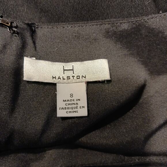 Halston Ponte Fit and Flare Bell Sleeve Dress NWOT - Picture 9 of 12